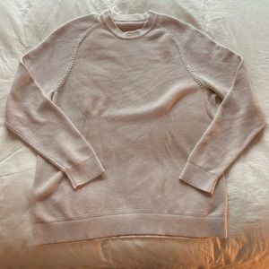 Lululemon Textured Knit Crewneck Sweater XL
